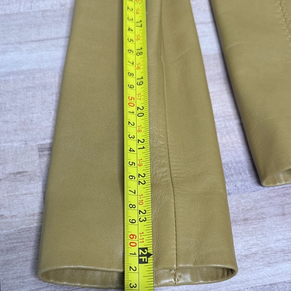 Escada Light Brown Lambskin Leather Blazer - 36 - Picture 13 of 14